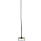 Люстра NewRgy 15783STD/1 МАТОВЫЙ ЧЕРНЫЙ+ЛАТУНЬ